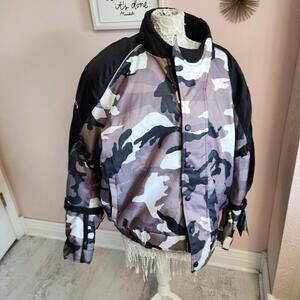 NWT Motero mens camo cordura motorcycle technical biker protection jacket 6xl